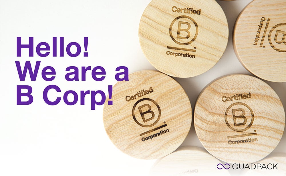We Are a B Corp!