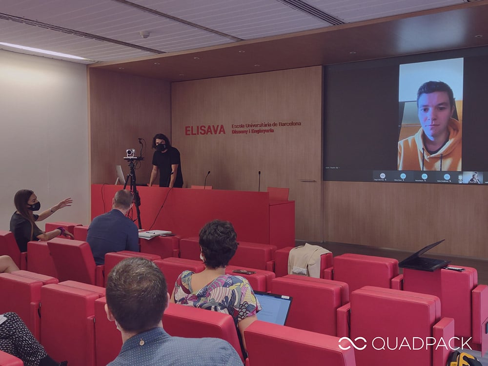 Quadpack collaborates with Elisava design school