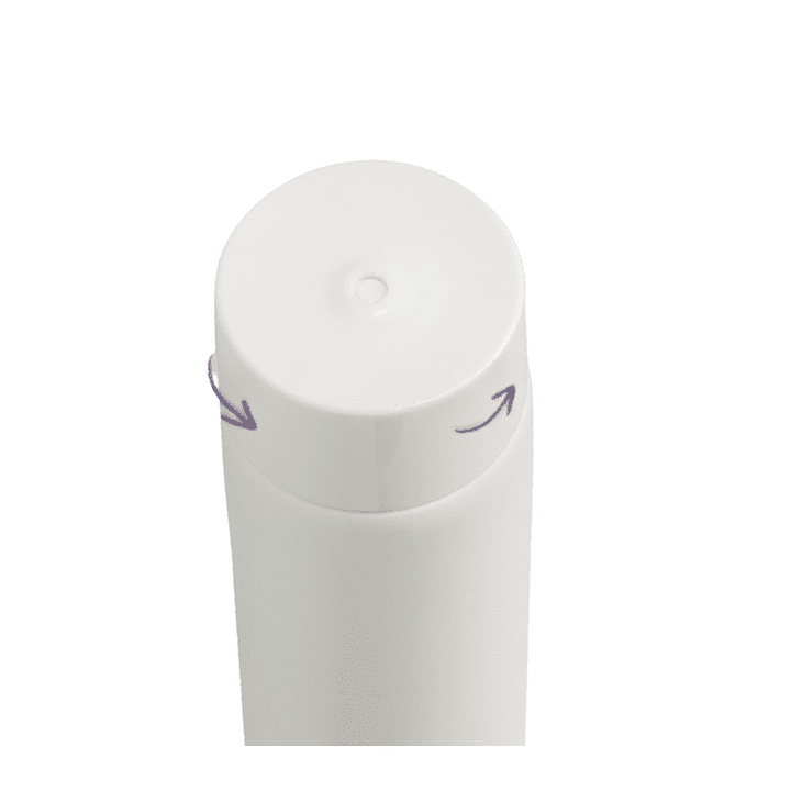 White Twist Tube Dispenser