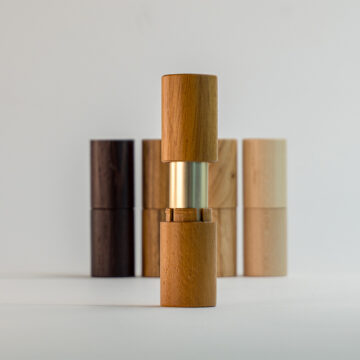 Wood Lipstick Container
